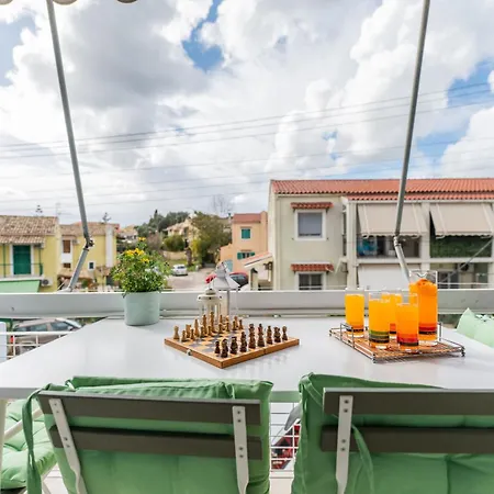 3bdr Sunny Apartment, Corfu Town Appartement Alepou