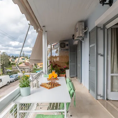 Apartamento 3bdr Sunny Apartment, Corfu Town